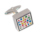 Alphabet Cufflinks - have fun at work!