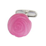 Pink Rose Cufflinks