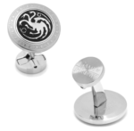 Targaryen Filigree Stainless Steel Cufflinks