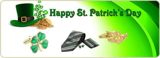 St. Patrick's Day Cufflinks