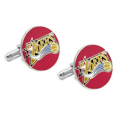 Retro Philadelphia 76ers Cufflinks