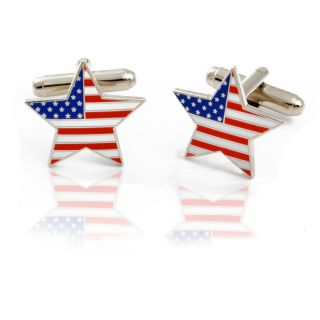 American Stars & Stripes Cufflinks