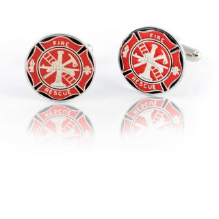 Firemen's Shield Cufflinks