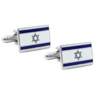 Israeli Flag Cufflinks