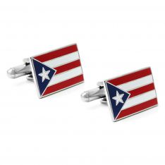 Puerto Rican Flag Cufflinks