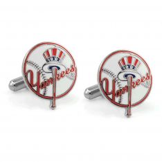 NY Yankees Vintage Logo Cufflinks