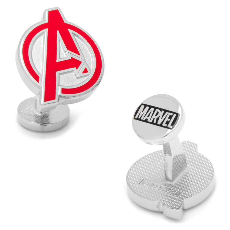 The Avengers A Classic Logo Metal Enamel Cuff Links