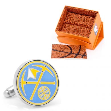 Classic Denver Nuggets Cufflinks