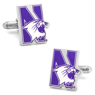 NCAA Northwestern University Cufflinks