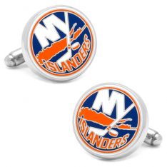 Round New York Islanders Cufflinks