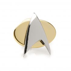 Star Trek Two Tone Delta Shield Lapel Pin