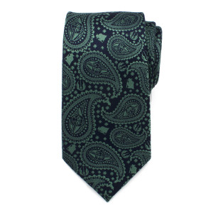 Star Wars Yoda Green Paisley Mens Tie