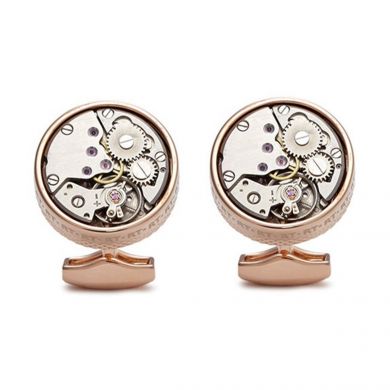 Quadrato cufflinks with navy enamel & clear Swarovski elements – Tateossian  USA