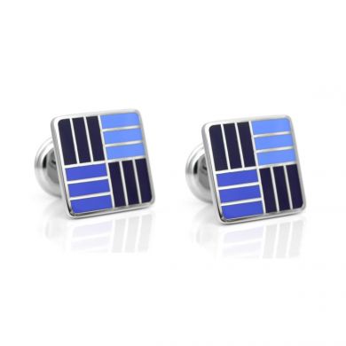 Blue Quad Cufflinks
