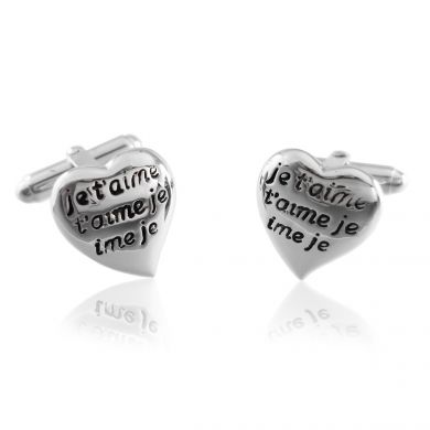 Je T'aime Cufflinks