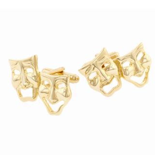 Comedy & Tragedy Cufflinks