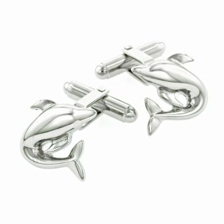 Flipping Dolphin Cufflinks