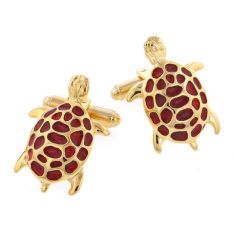 Red Turtle Cufflinks