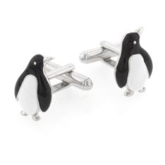 Black & White Penguin Cufflinks