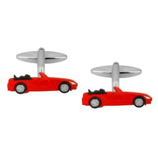 Red Convertible Cufflinks