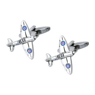 Spitfire Aircraft Plane Cufflink