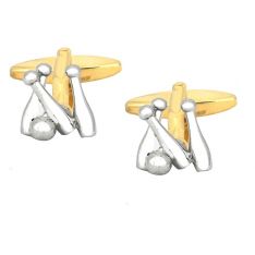 Bowling Ball & Pins Cufflinks