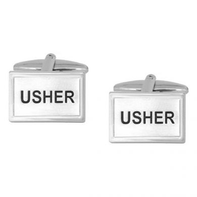 Usher Rectangle Cufflinks