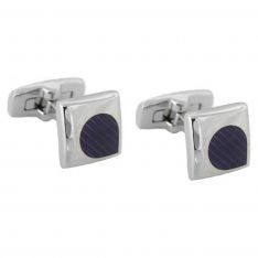 Purple Rain Droplet Cufflinks