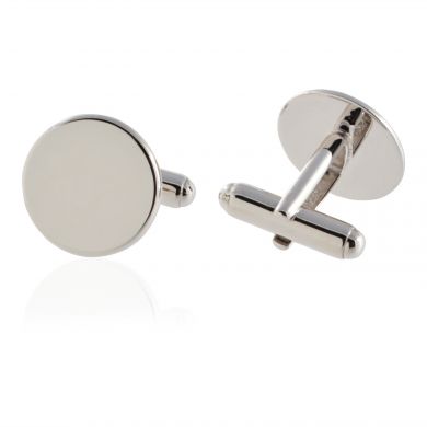 Classic Round Engravable Cufflinks Classic Round Engravable Cufflinks