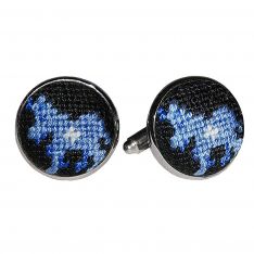 Democrat Donkey Needlepoint Cufflinks