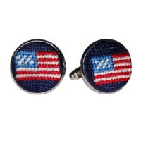OAS Sterling Silver Flag Cufflinks OAS Sterling Silver Flag Cufflinks