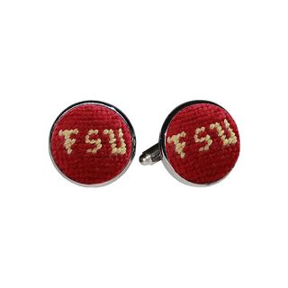 Needlepoint Seminoles Cufflinks