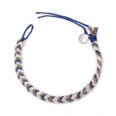Los Angeles Dodgers Game Used Baseball Yarn Bracelet