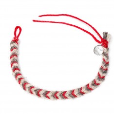 Philadelphia Phillies Game Used Baseball Yarn Bracelet