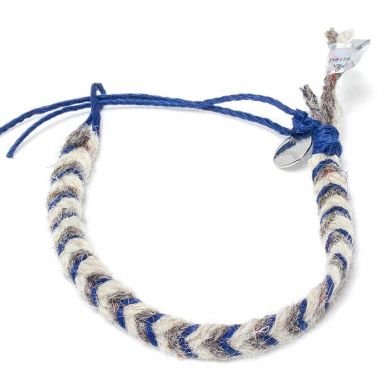 Detroit Tigers Game Used Baseball Yarn Bracelet