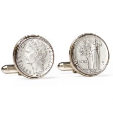 Italian Lire Cufflinks