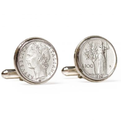 Italian Lire Cufflinks