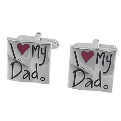 Mr Right Never Wrong Im The Boss Silver Cufflinks Set Ideal Fathers Day Gift Set 