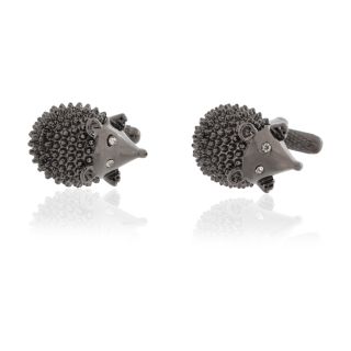 Crystal Eye Hedgehog Cufflinks