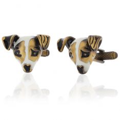 Patch Dog Cufflinks