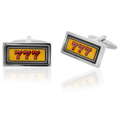 Jackpot Slot Machine Cufflinks