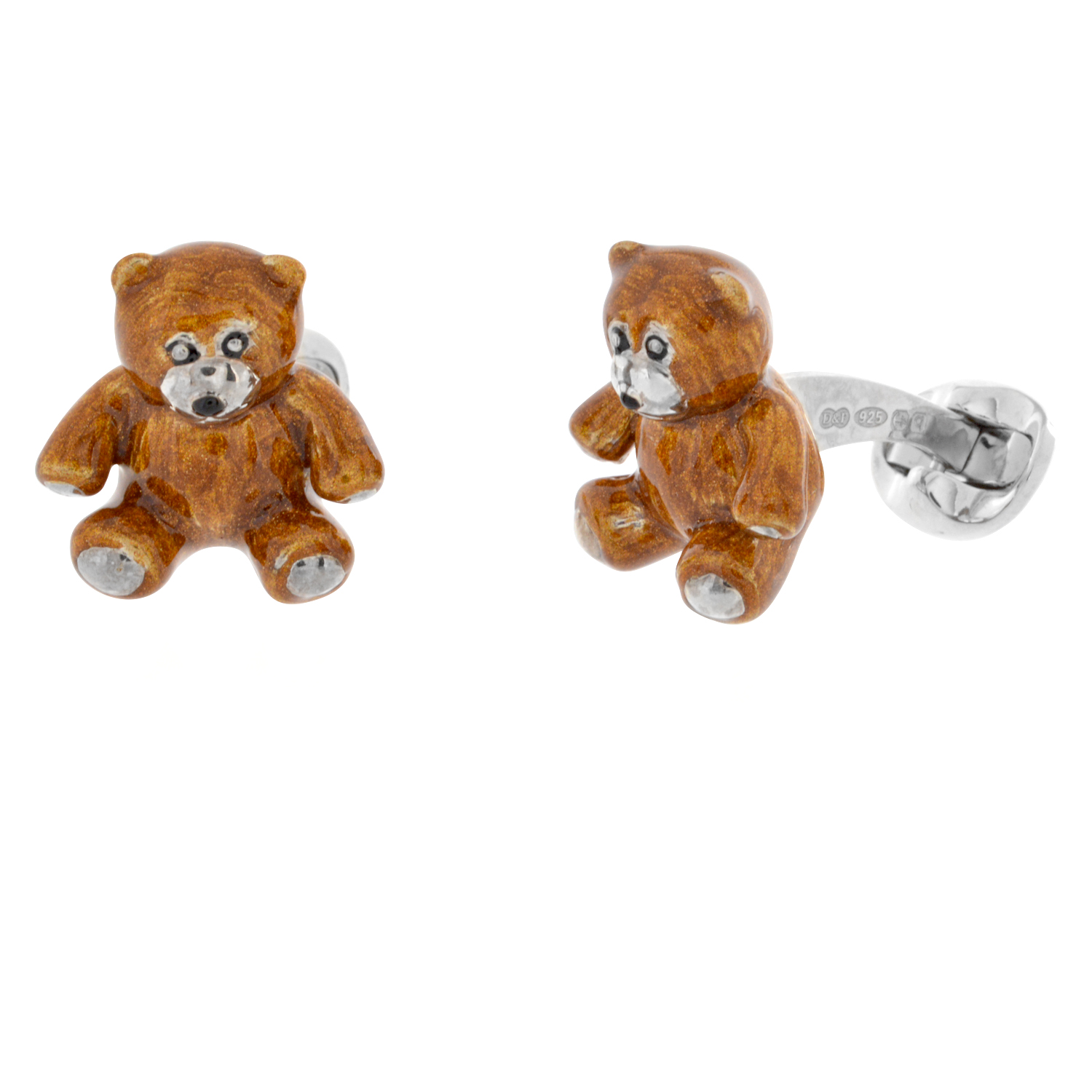 teddy bear cufflinks