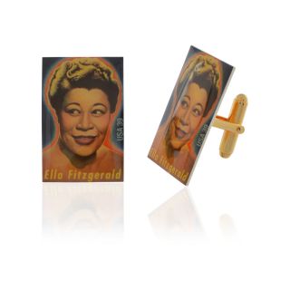 Ella Fitzgerald Postage Stamp Cufflinks