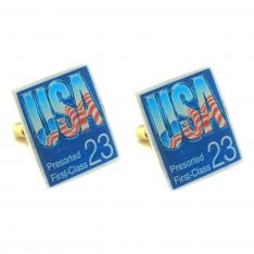 USA Postage Stamp Cufflinks
