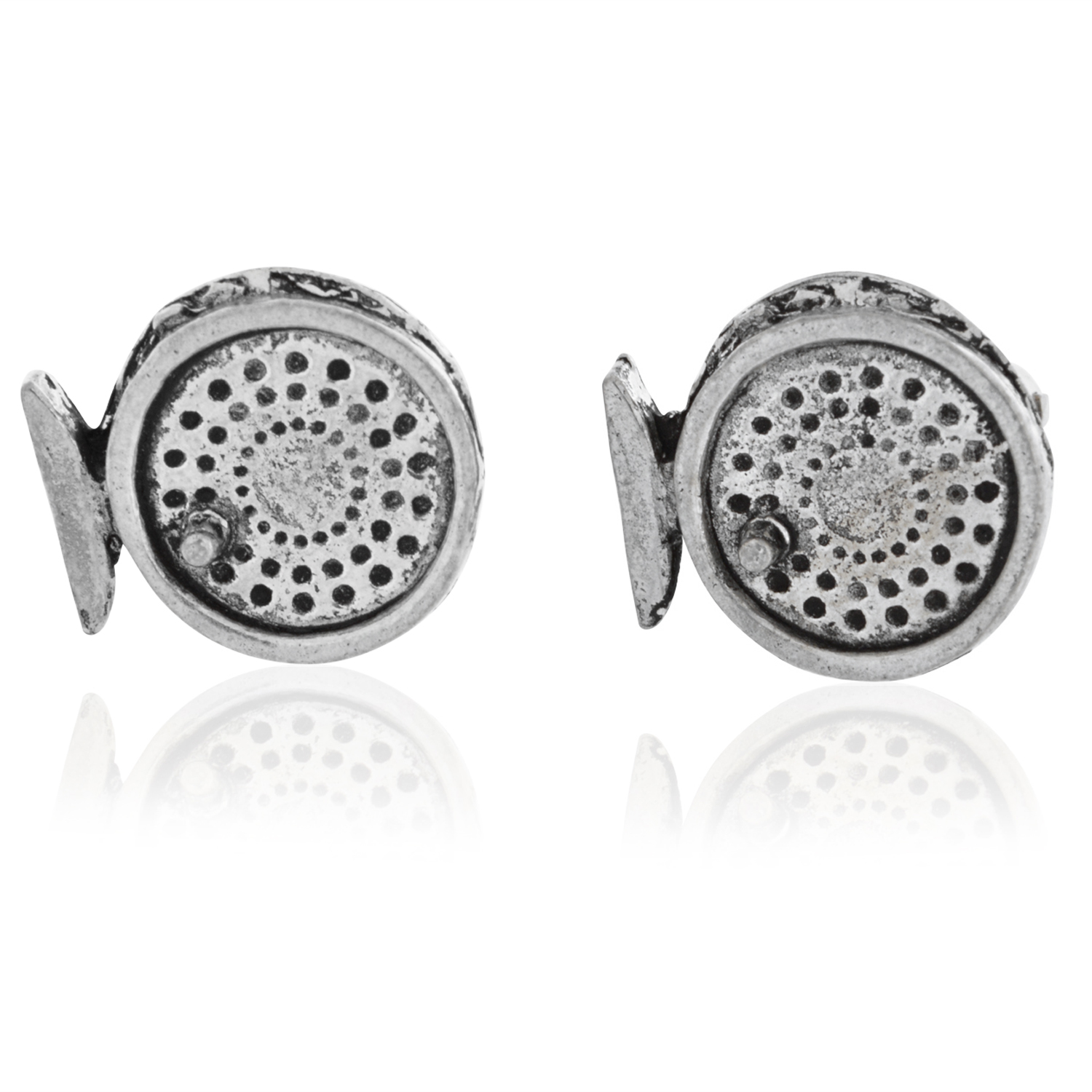 Harry Smith Pewter Fishing Lure Cufflinks