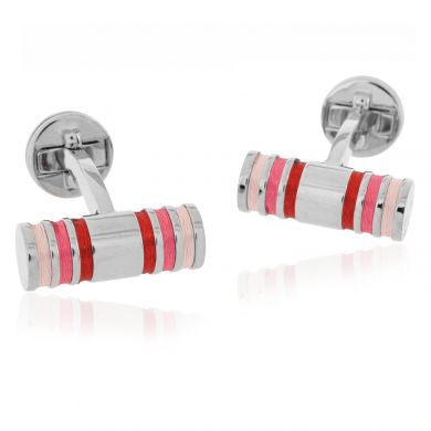 Red Ribbon Wrap Cufflinks