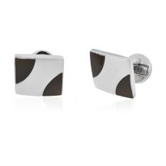 Sterling Corner Edge Cufflinks
