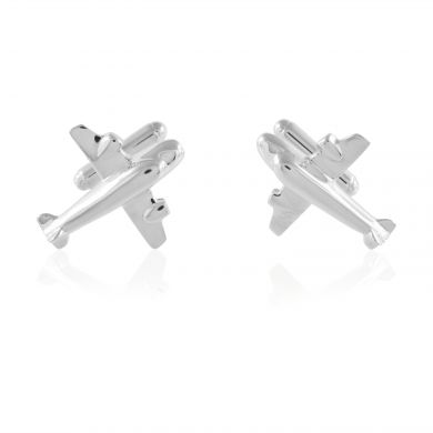 Airplane Cufflinks - Pilots Wings, Bi-Planes, Jets, Helicopters, & More