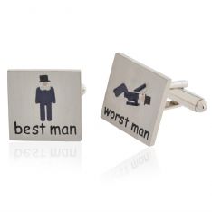 Best Man Humor Cufflinks