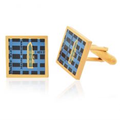 New York Map Cufflinks
